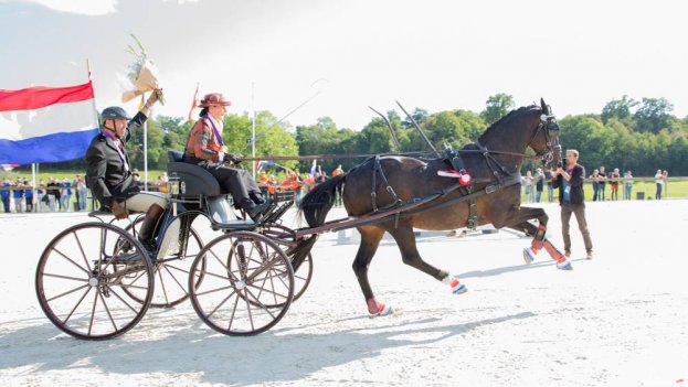 Saskia Siebers voor de tweede keer Wereldkampioen enkelspan paard!